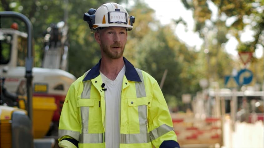 Berufsinfo-Video - AMS your job. Betriebsbesuch Großbaustelle